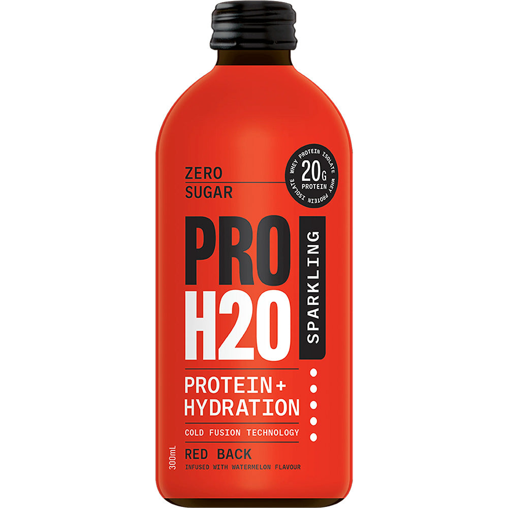 ProH20 Protein Water Red Black 300ml - Carton of 12
