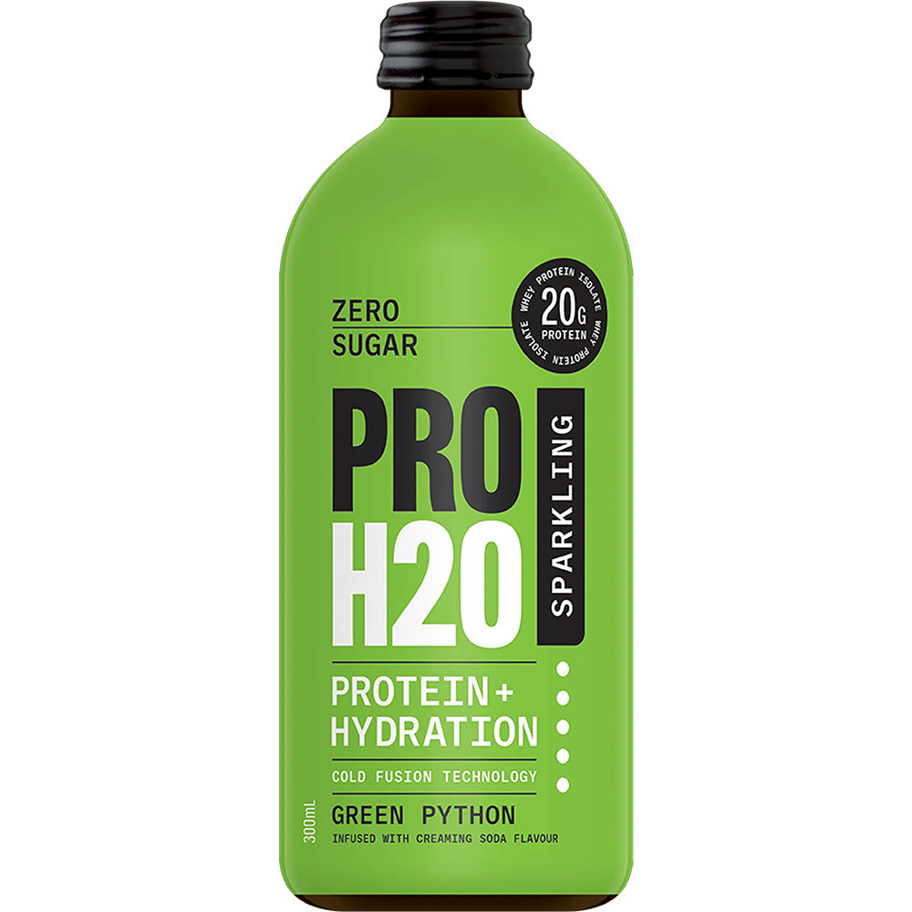 ProH20 Protein Water Green Python 300ml - Carton of 12