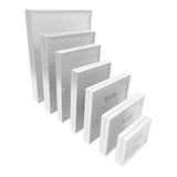 Profile - Solid Acrylic Sign Block Display Frames - 2.5x3.5in (6x9cm)