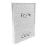 Profile - Solid Acrylic Sign Block Display Frames - 2.5x3.5in (6x9cm)