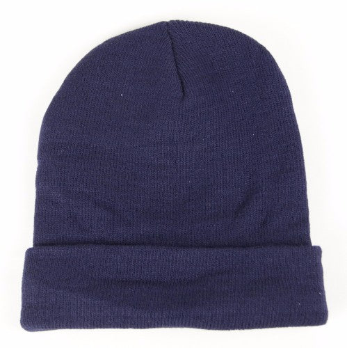 Hat - 100% Acrylic - Navy