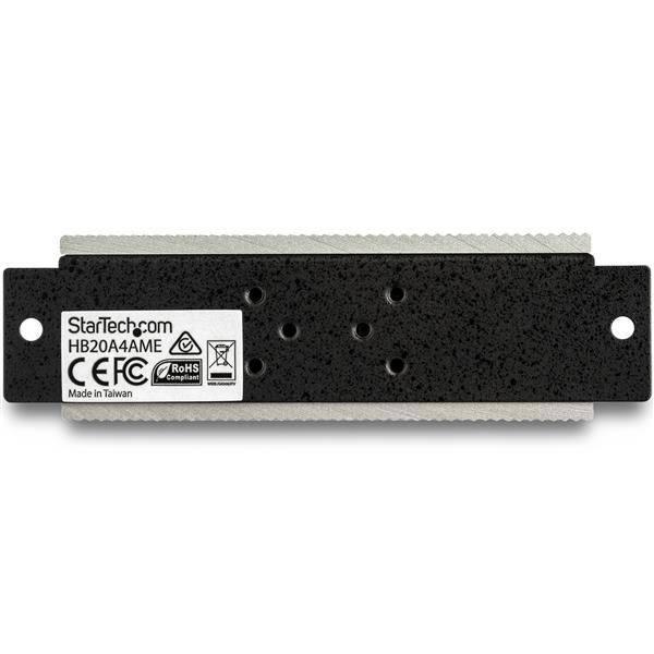4-Port Industrial USB 2.0 Hub with ESD & 350W Surge Protection