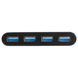 4-Port USB-C Hub - USB-C to 4x USB-A - USB 3.0 Hub - Bus Powered