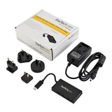 4-Port USB-C Hub - USB-C to 4x USB-A - USB 3.0 Hub - Includes Power Adapter