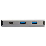 3-Port USB-C Hub with LAN Port - 10Gbps - 2x USB-A & 1x USB-C