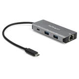 3-Port USB-C Hub with LAN Port - 10Gbps - 2x USB-A & 1x USB-C