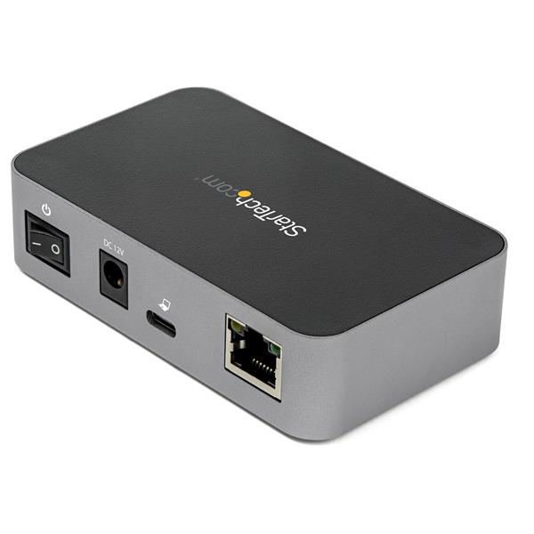 3-Port USB C Hub with LAN Port - 10Gbps - 2xA & 1xC - Powered