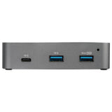 3-Port USB C Hub with LAN Port - 10Gbps - 2xA & 1xC - Powered
