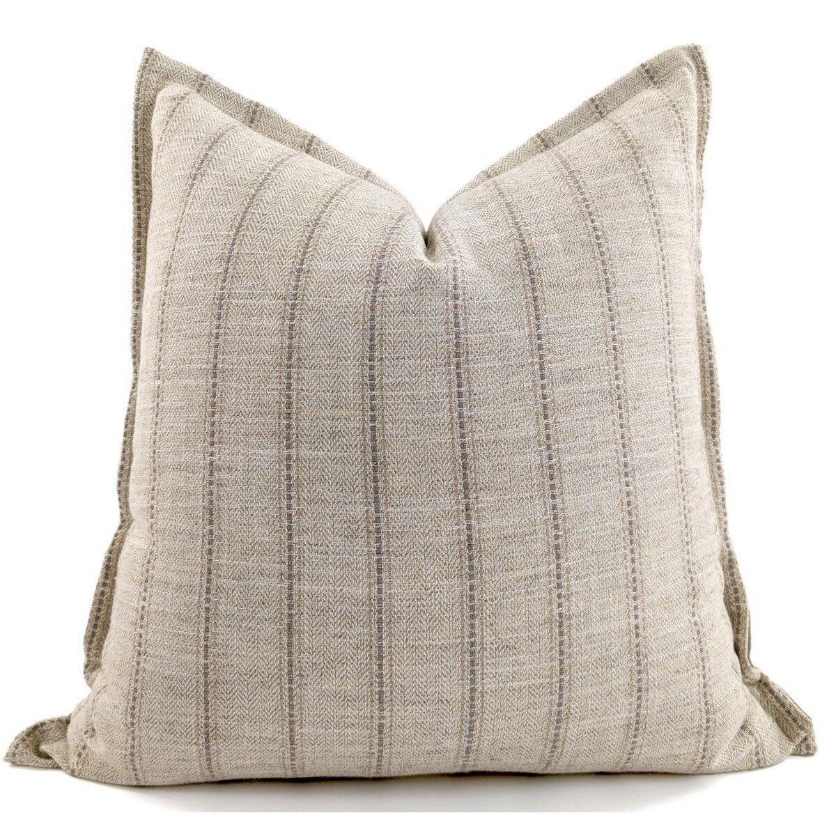 SNUGG & CO CUSHION COVER - EARTSTRIPED -  550x550