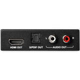HDMI Audio Extractor 4K 60Hz - HDR - Toslink Optical Audio