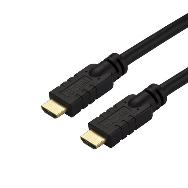 High Speed HDMI cable, 10m, CL2-rated, active signal booster, 4K 60Hz, designed for in-wall installations and seamless audio-visual experience.