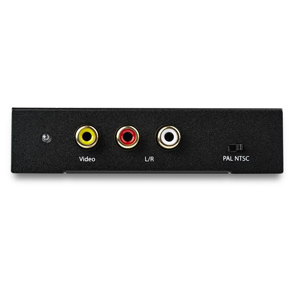HDMI to RCA Converter Box with Audio - Composite Video Adapter