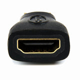 HDMI to HDMI Mini Adapter F/M connects mini HDMI devices to standard HDMI displays for seamless audio and video playback.