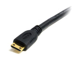 1m High Speed HDMI Cable with Ethernet connects HDMI Mini devices to displays, ensuring superb video and audio quality.