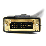 7m bi-directional HDMI to DVI-D cable connecting devices for high-quality digital video transmission and versatile setups.