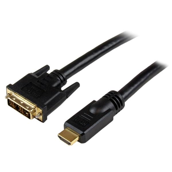 7m HDMI to DVI-D cable for high-quality video connection between DVI devices and HDMI displays, ideal for gaming and home theaters.