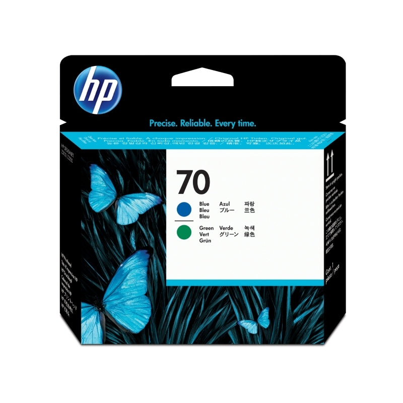 HP #70  Blue & Green PH C9408A