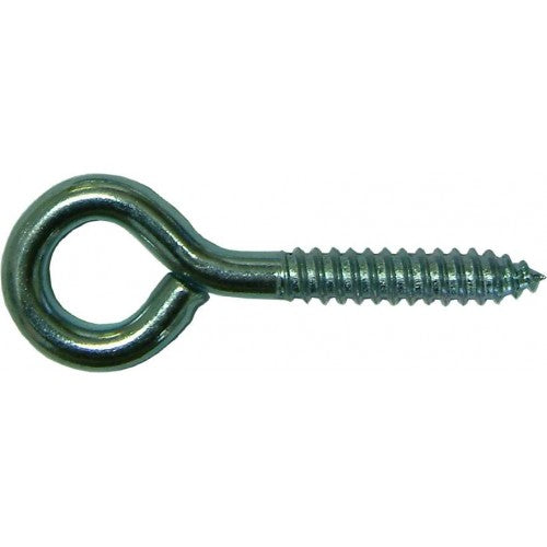 Durable Screw Eyes Z.P. Hindley 414, 5-1/4", suitable for hanging, securing lines; crafted for longevity and versatility.