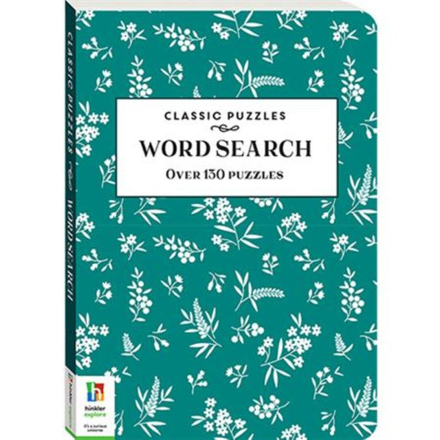 Set of 3 Classic Puzzle Books - Wordsearch 2 featuring 130+ engaging word search puzzles for brain fitness and fun.