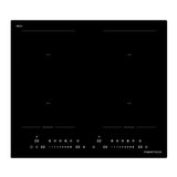 PARMCO - COOKTOP - SERIES 6 600MM BLACK INDUCTION ZONELESS 4 BURNER