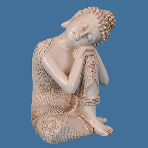 Poly resin Resting Buddha