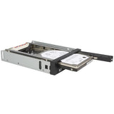 SATA mobile rack backplane for two 2.5in HDD/SSD, featuring trayless hot swap design and supports up to 6 Gbps transfer speeds.