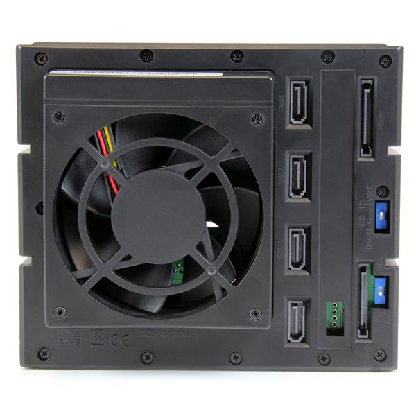 4 Bay Trayless Hot Swap Mobile Rack Backplane for 3.5in SAS / SATA - 6 Gbps HDD