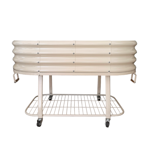 Patio Planter - Rico Oval Dairy Cream (123cm)