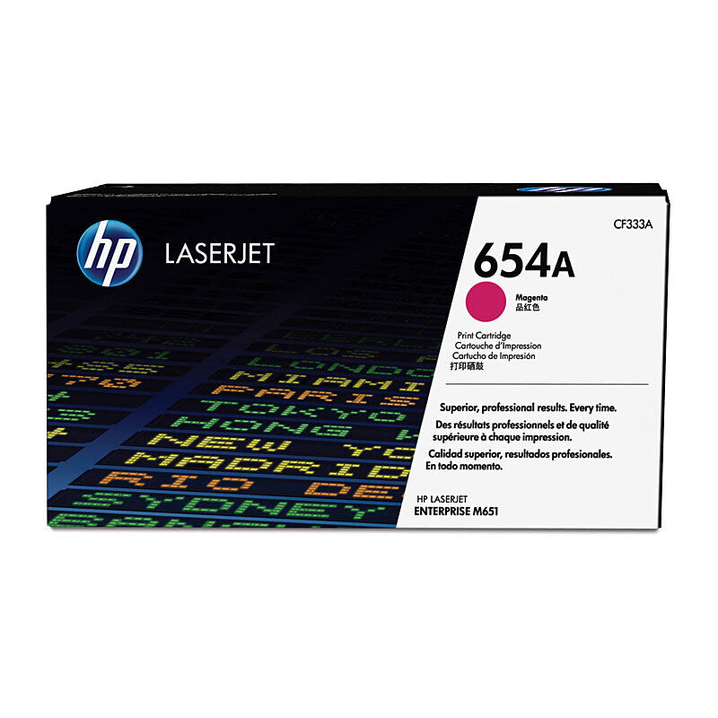 HP 654A Mag Las Jet Ton CF333A