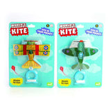 Set of 12 miniature fighter plane kites with vibrant bling wings, perfect for outdoor fun and pocket-sized portability.