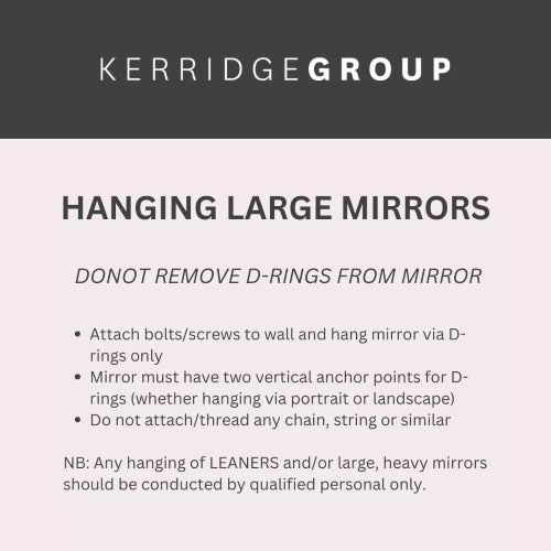 Aura Beveled Wall Mirror Matt Brushed Silver 95x95x9cm