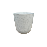 Pot - Palermo XX-Large 28 x 30cm Marble White (Set of 2)