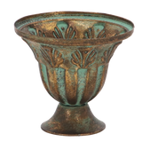 French Urn - Aged Metal 12cm (Set of 2)