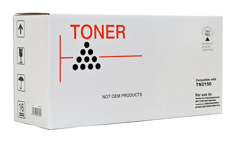 Icon Compatible with Brother TN2150 Black Toner Cartridge