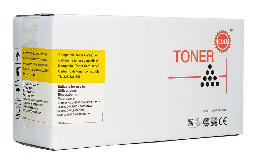 Icon Compatible with Brother TN346 Yellow Toner Cartridge