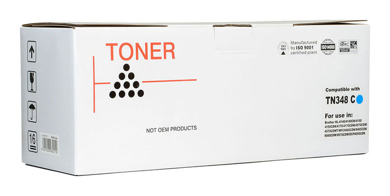 Icon Compatible with Brother TN348 Cyan Toner Cartridge