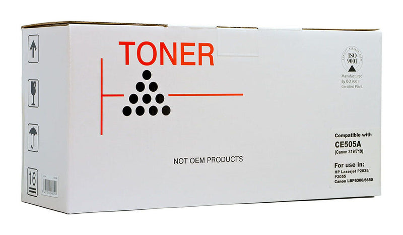 Icon Compatible HP CE505A/Canon CART319 Black Toner Cartridge