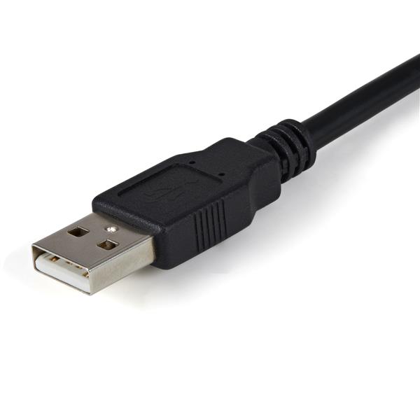 2 Port FTDI USB to Serial RS232 Adapter Cable with COM Retention
