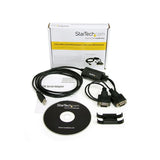 2 Port FTDI USB to Serial RS232 Adapter Cable with COM Retention