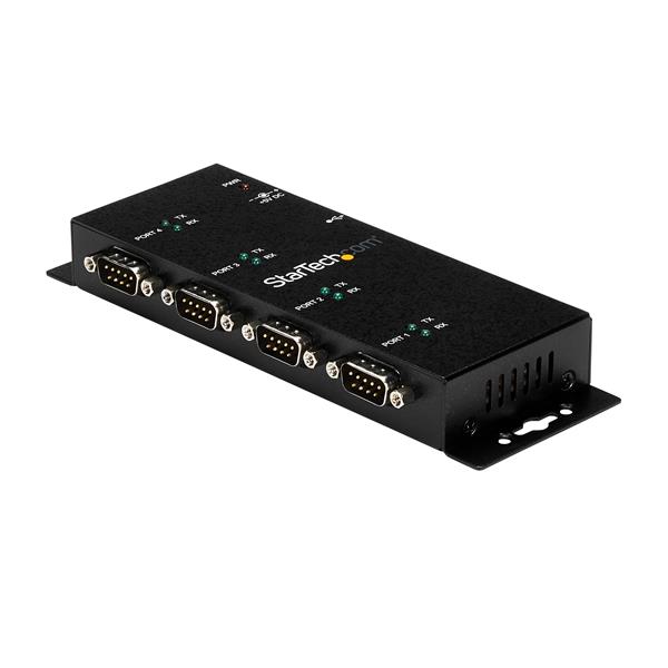 USB Serial Hub - 4Port USB to DB9 RS232 Serial Adapter Hub