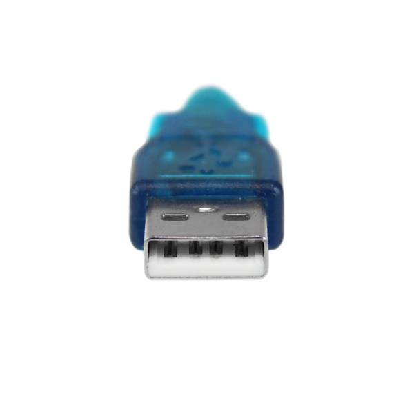 1 Port USB to RS232 DB9 Serial Adapter Cable - M/M