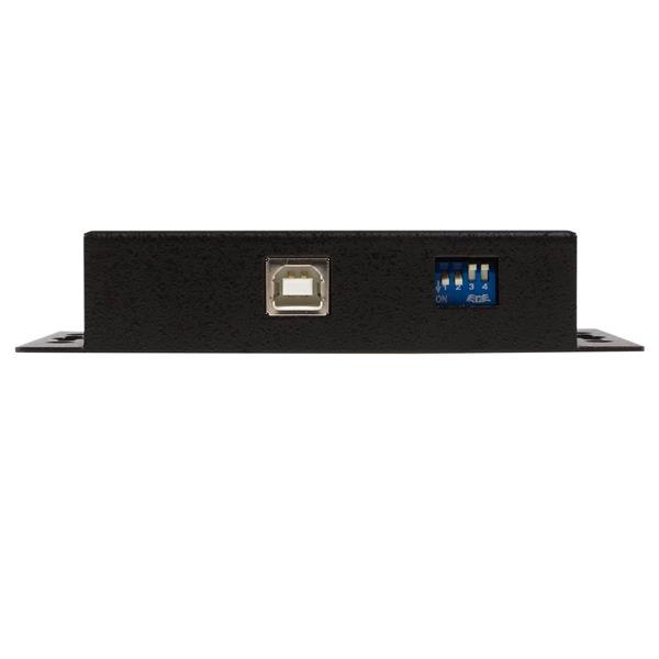 1 Port Metal Industrial USB to RS422/RS485 Serial Adapter w/ Isolation