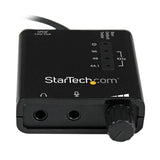 USB Stereo Audio Adapter External Sound Card with SPDIF Digital Audio