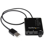 USB Stereo Audio Adapter External Sound Card with SPDIF Digital Audio