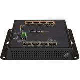 8-Port (4 PoE+) Gigabit Ethernet Switch - Managed - Wall Mount with Front Access