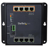 8-Port (4 PoE+) Gigabit Ethernet Switch - Managed - Wall Mount with Front Access