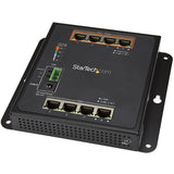 8-Port (4 PoE+) Gigabit Ethernet Switch - Managed - Wall Mount with Front Access