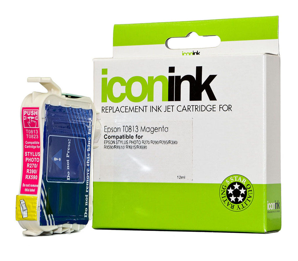 Epson Compatible T0813 Magenta 81N Ink Cartridge