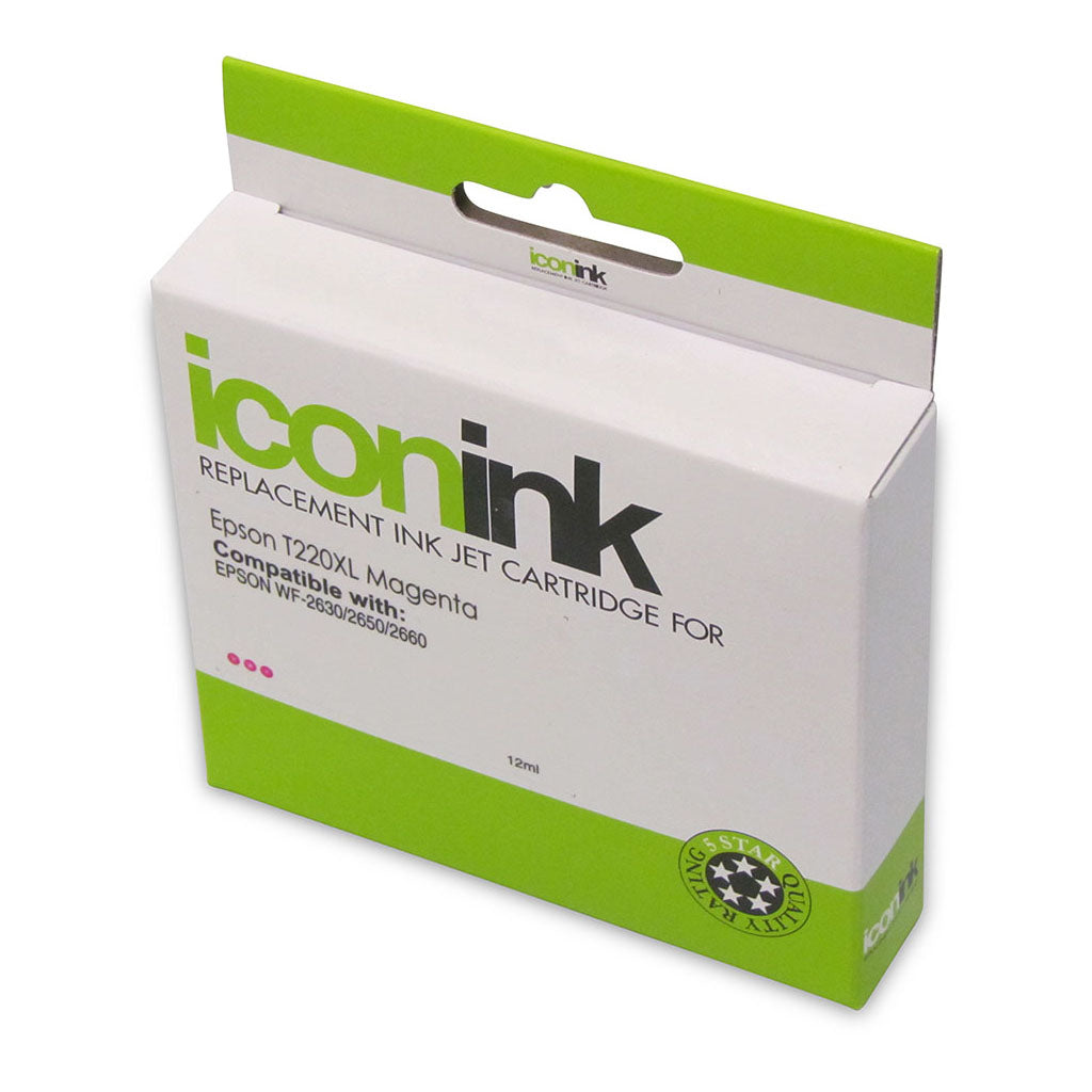 Icon Compatible Epson 220XL C13T294392 Magenta Ink Cartridge