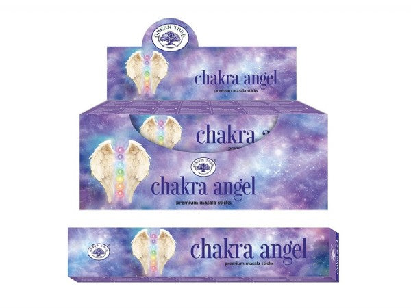 Incense - Green Tree Chakra Angel 15gm